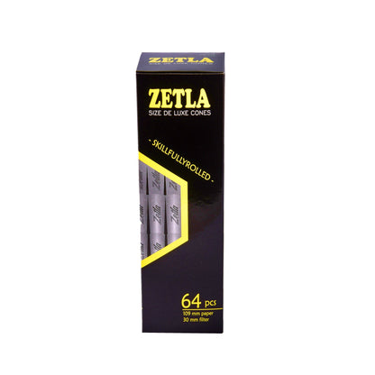 Pre Rolled Cones Zetla King Size De Luxe (64 Pcs) - Zetla