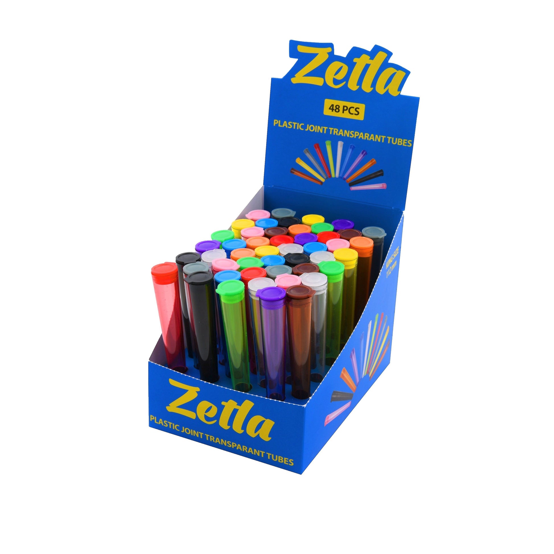 Zetla Plastic Joint Tubes Transparent (48 Pcs) - Zetla